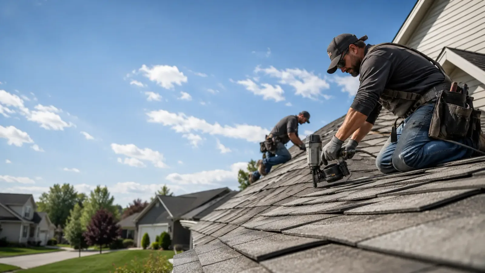 Storm Damage Roof Repair in Ridgway, IL near me